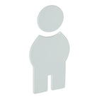 HEWI Symbol Mann 801.91.010 Polyamid Farb-Nr. 97 ( 3000206432 )