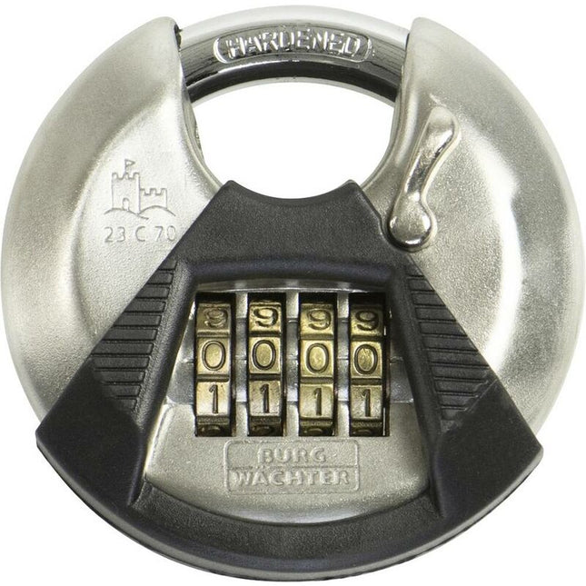 BURG-WÄCHTER combination padlock Circle 23 lock body width 70 mm ( 3000250530 )