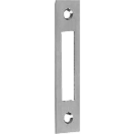 BKS flat striking plate S412 silver rounded ( 3000250790 )