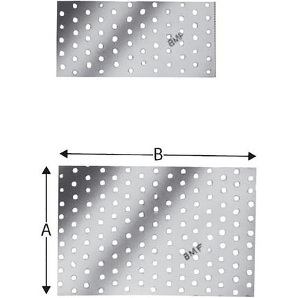 Chapas perforadas SIMPSON STRONG TIE NP 20/100/200 galvanizadas en caliente ( 3000257122 )