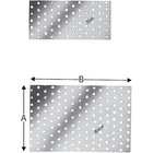 Chapas perforadas SIMPSON STRONG TIE NP 20/100/200 galvanizadas en caliente ( 3000257122 )