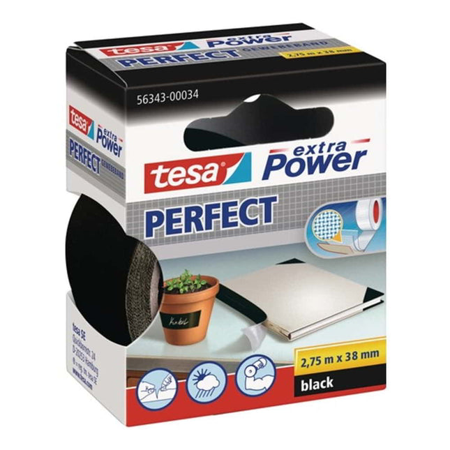 Taśma materiałowa TESA extra Power(R) 56343 czerwona ( 3000265378 )