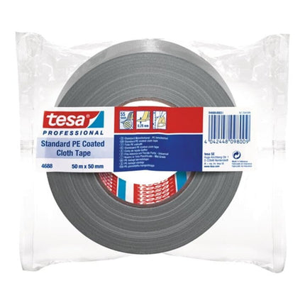 TESA fabric tape tesaband(R) Standard 4688 silver matt ( 3000265406 )