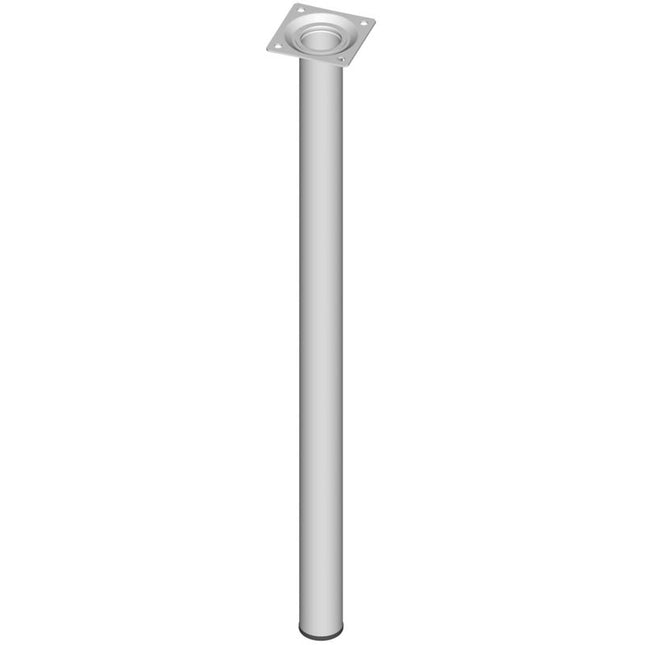 ELEMENT SYSTEM furniture leg white 30 mm height 600 mm ( 3000271276 )
