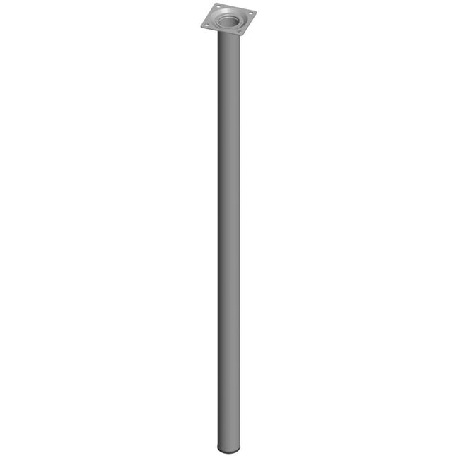 ELEMENT SYSTEM furniture leg white aluminium 30 mm height 700 mm ( 3000271278 )