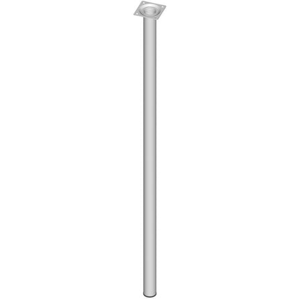 ELEMENT SYSTEM furniture leg white 30 mm height 800 mm ( 3000271279 )