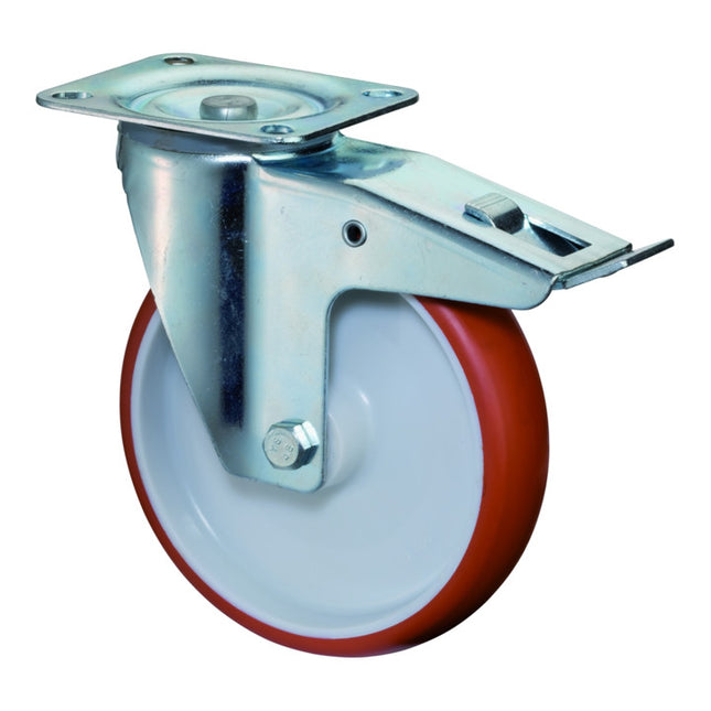 BS ROLLEN Swivel castor Wheel Ø 200 mm Load capacity 300 kg ( 3000275564 )