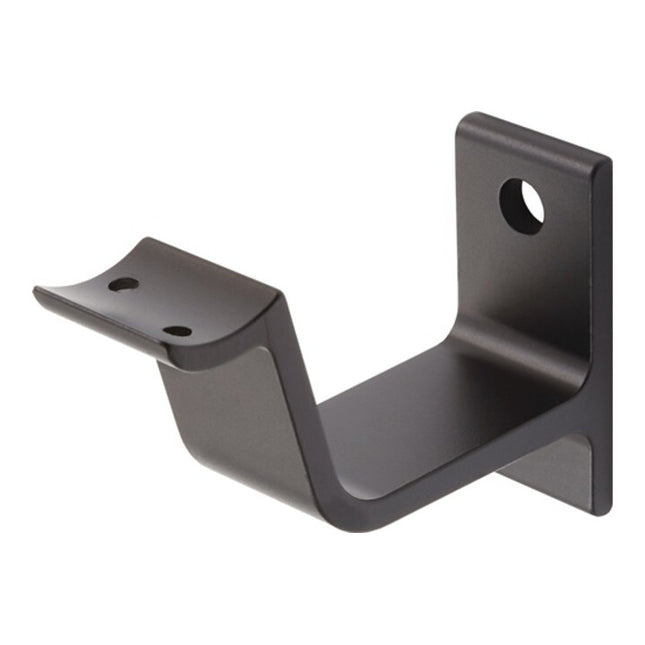 Supporto corrimano HERMETA 3553 alluminio plastificato nero ( 3000283347 )