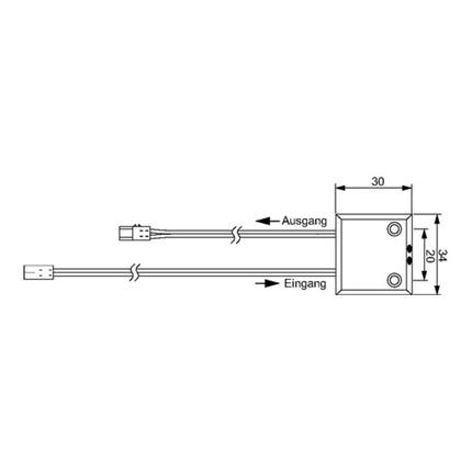 L&S LED Türkontaktschalter 12 V ( 3000550094 )