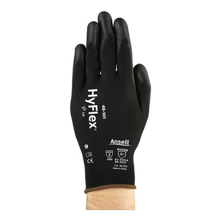 ANSELL guanti HyFlex(R) 48-101 taglia 7 nero ( 4000371045 )