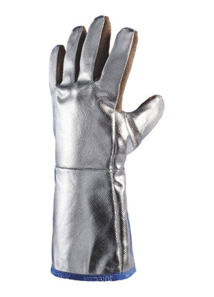 JUTEC heat protection gloves 5-finger glove 10 brown/silver ( 4000371190 )