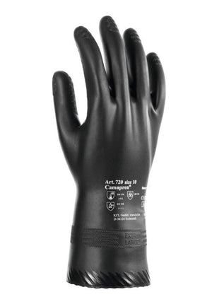 Rękawice chemiczne HONEYWELL Camapren 720 rozmiar 7 czarne ( 4000371638 )