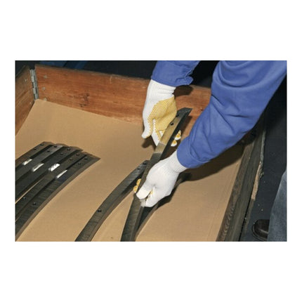 HONEYWELL Gant PolyTRIX N 912 taille 9 blanc/jaune ( 4000371700 )