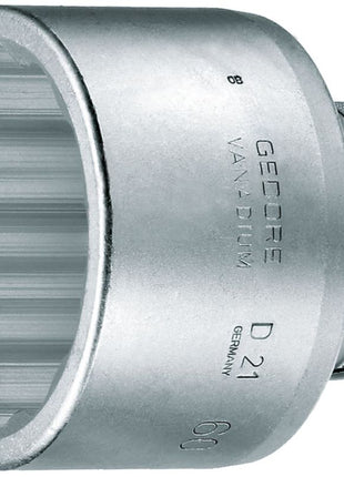 GEDORE socket D 21 1 ″ 12-sided ( 4000770727 )