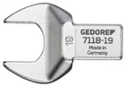 GEDORE utensile per inserimento ganasce 7118-19 larghezza chiave 19 mm 14 x 18 mm ( 4000775181 )