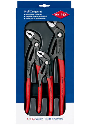 KNIPEX Jeu de pinces Cobra®-Paket contenu 3 pièces ( 4000795120 )