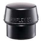 HALDER SIMPLEX testa di mazza a faccia morbida-Ø 60 mm ( 4000811466 )