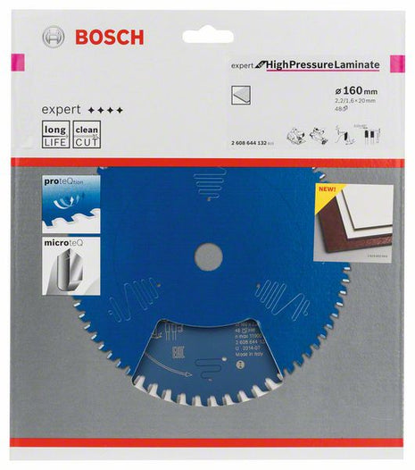 Lama circolare BOSCH Ø esterno 160 mm Numero di denti 48 TR-F ( 4000815467 )