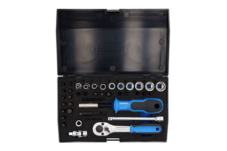 GEDORE socket spanner set D 20 TMU-10 40-piece 1/4 ″ ( 4000820559 )