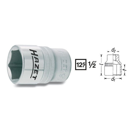 HAZET Steckschlüsseleinsatz 900 1/2 ″ 6-kant ( 4000822690 )