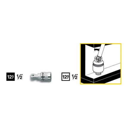 Extensión HAZET 919 1/2 ″ longitud 46 mm ( 4000822736 )
