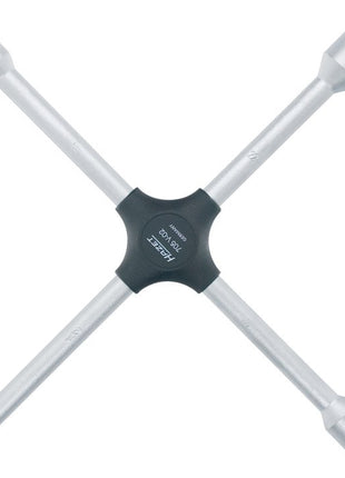 HAZET Clé en croix 705V-02 17 x 19 x 22 x 12,5 mm(1/2″ 4 pans) ( 4000822845 )