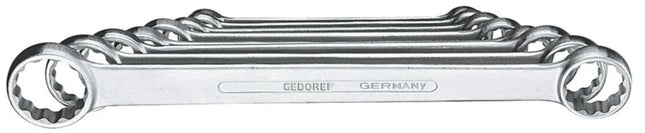 GEDORE double ring spanner set 4-8 8-piece spanner width across flats 6 - 22 mm ( 4000823090 )