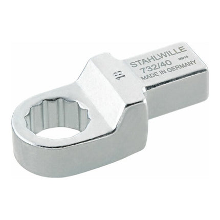 STAHLWILLE utensile per inserimento anelli 732/40 30 larghezza chiave 30 mm 14 x 18 mm ( 4000826552 )
