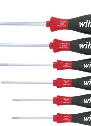 Juego de destornilladores WIHA MagicSpring 362R K6 SO 6 piezas TORX® (4000827754)
