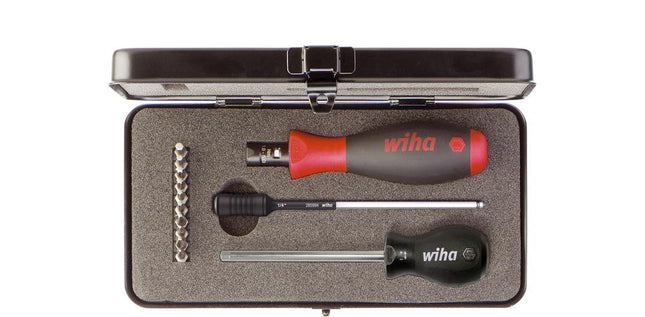 Zestaw wkrętaków dynamometrycznych WIHA 2852 S10 13-częściowy 1-5 Nm ( 4000827982 )