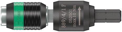 WERA bit holder 889/4/1 F Rapidaptor 1/4 ″ C 6.3 + E 6.3 ( 4000829876 )