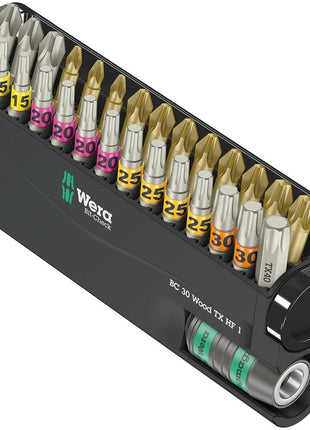 WERA Assortiment d'embouts Bit-Check 30 Wood TX HF 1 30 pièces ( 4000829912 )