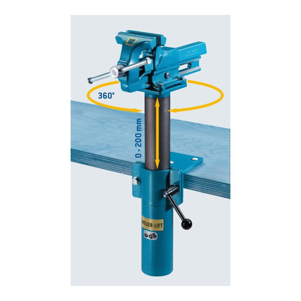 Urządzenie do regulacji wysokości HEUER Lift dla szczęk o szerokości 120 mm ( 4000830375 )