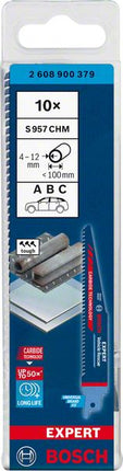 Hoja de sierra de sable BOSCH Expert Automotive Acero Longitud 150 mm Anchura 20 mm ( 4000837435 )