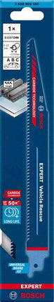 BOSCH Reciprocating saw blade Expert Automotive Steel Length 225 mm Width 20 mm ( 4000837436 )