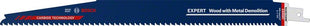 BOSCH Reciprocating saw blade Wood Metal Demolition S 1267 XHM Length 300 mm Width 25 mm ( 4000837466 )