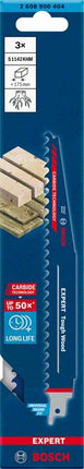 BOSCH reciprocating saw blade Expert Tough Wood length 225 mm width 25 mm ( 4000837497 )