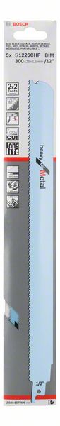 BOSCH Reciprocating saw blade S 1226 CHF Length 300 mm Width 25 mm ( 4000837584 )