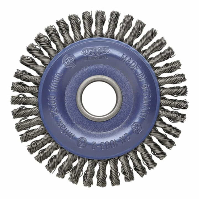 Spazzola rotonda OSBORN Ø 125 mm spessore del filo 0,35 mm ( 4000840124 )