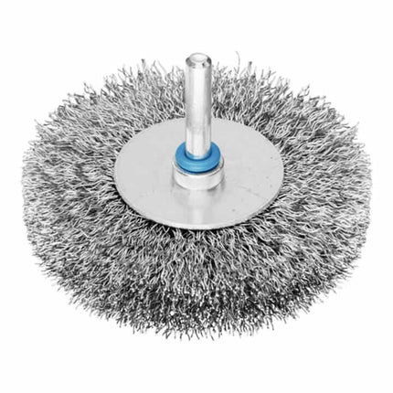 PFERD spazzola rotonda RBU 8015/6 INOX 0,30 Ø 80 mm 6 mm spessore del filo 0,3 mm ( 4000843595 )
