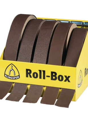 KLINGSPOR economy roll holder ROLL-BOX for 5 rolls of 50 mm width ( 4000844133 )