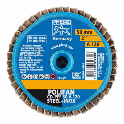 Disco de láminas PFERD COMBIDISC-Mini-POLIFAN Ø 50 mm grano 80 ( 4000844751 )