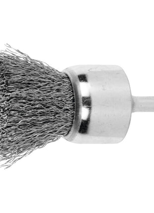 Szczotka LESSMANN Ø 30 mm wałek 6 mm grubość drutu 0,3 mm ( 4000844894 )