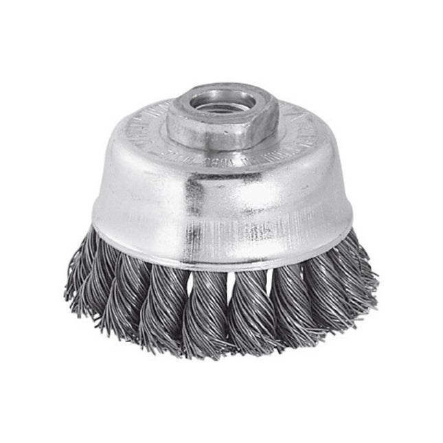 Spazzola a tazza LESSMANN Ø 65 mm M14 spessore del filo 0,5 mm ( 4000844914 )