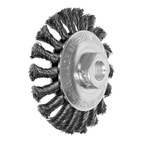 LESSMANN Kegelbürste Ø 100 mm Gewinde Drahtstärke 0,5 mm ( 4000844922 )