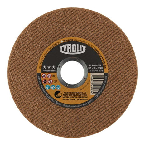 TYROLIT cutting disc Premium D125x1mm straight ( 4000845531 )