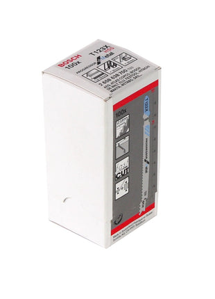 Bosch T 123 X Progressor for Metal Stichsägeblätter für Metallarbeiten - 100 Stück, gefräste Zähne, für Stichsägen mit T-Schaft-Aufnahme - Toolbrothers