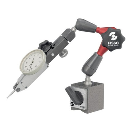 Soporte de medición magnético FISSO STRATO-LINE Radio de acción 130 mm Altura total 220 mm ( 4000851205 )