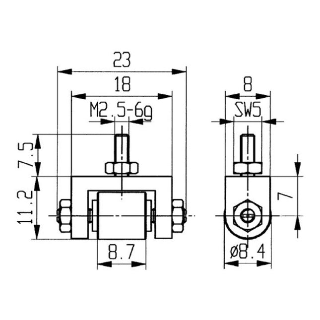 Wkład pomiarowy KÄFER Ø 8,4 mm rolka ( 4000851681 )
