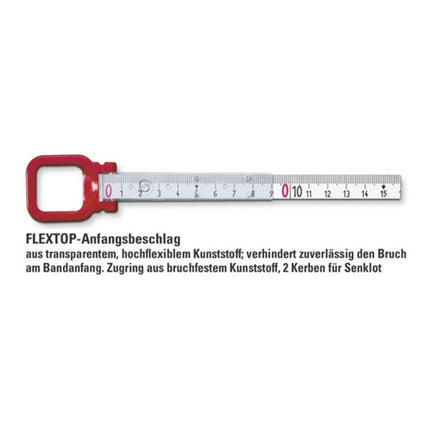 BMI Rahmenbandmaß ERGOLINE Länge 30 m Bandbreite 13 mm ( 4000855432 )